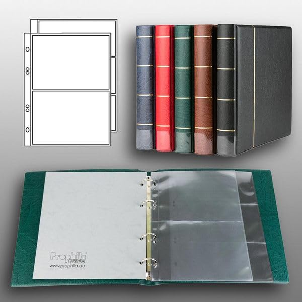 Prophila Collection Prophila banknotes Album with 20 Pockets for 50 banknotes - Image 2
