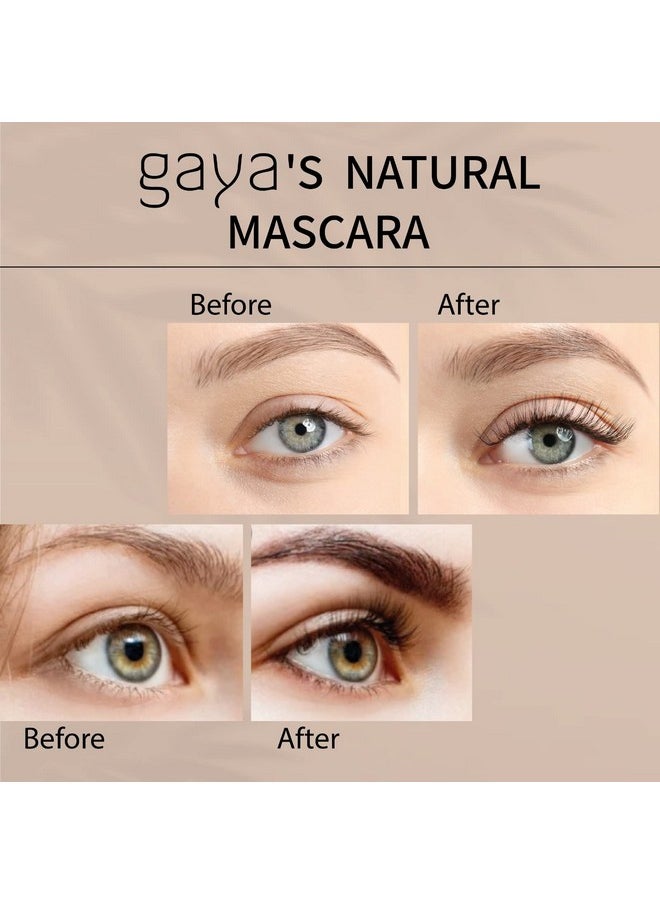 Gaya Cosmetics - Vegan Blue Mascara For Sensitive Eyes Natural Hypoallergenic Mascara Buildable Lengthening And Volumizing For Natural Looking Cruelty Free Ophthalmologist Tested By Gaya Cosmetics - Image 1