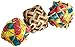 Planet Pleasures Woven Square Foot Toy 3 Pack Small - Image 3