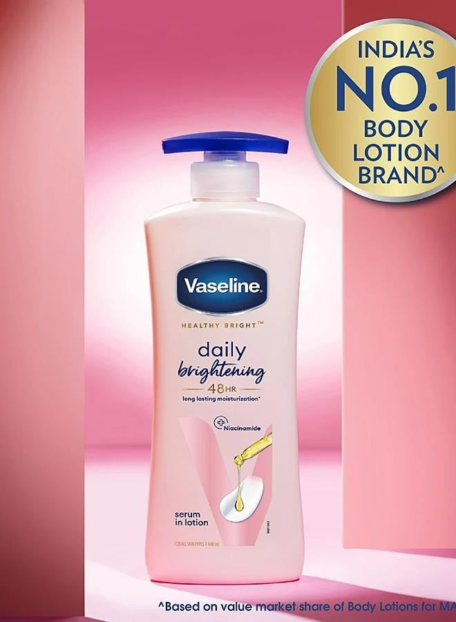 فازلين لوشن يومي لتفتيح وتوحيد لون الجسم 400 مل - Image 1