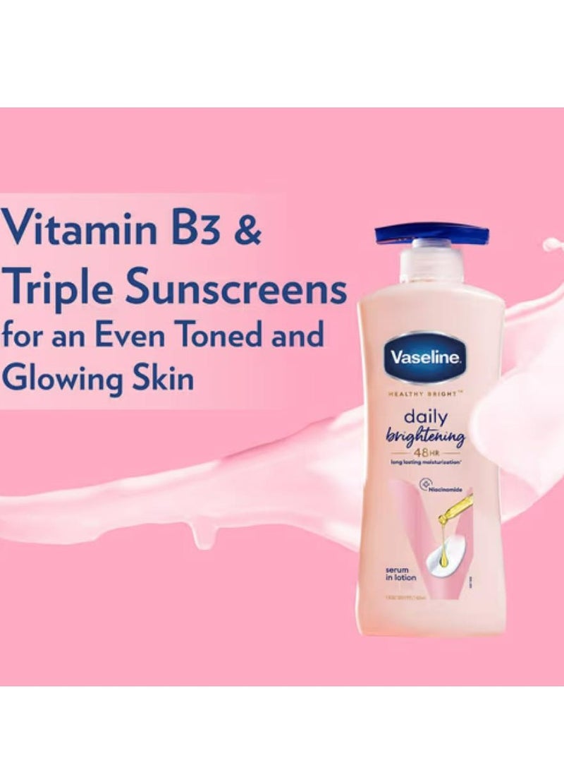 فازلين لوشن يومي لتفتيح وتوحيد لون الجسم 400 مل - Image 3