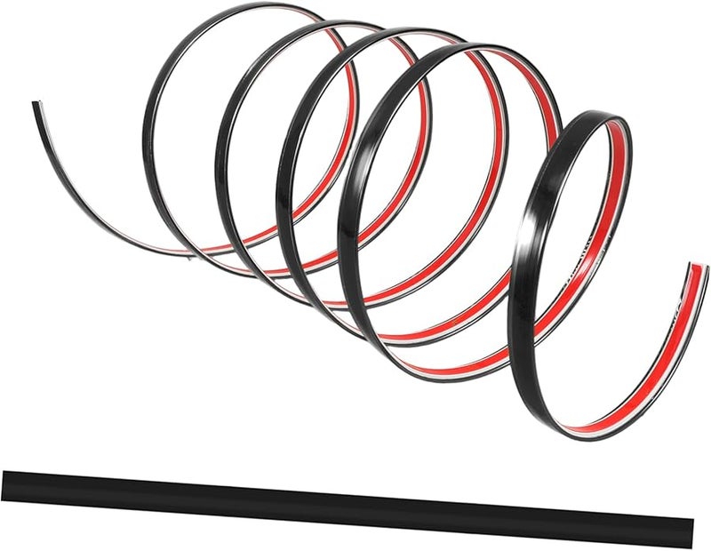 الشريط الزخرفي الأسود اللاصق الذاتي لتشذيب زوايا الجدران 3 متر سهل التطبيق - Image 2