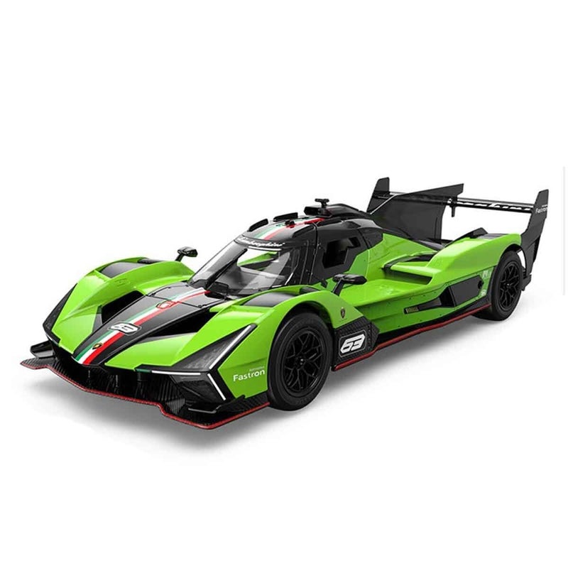 Rastar - Lamborghini SC63 1/14 Diecast Model with Remote Control - Green - 10150 - Image 2
