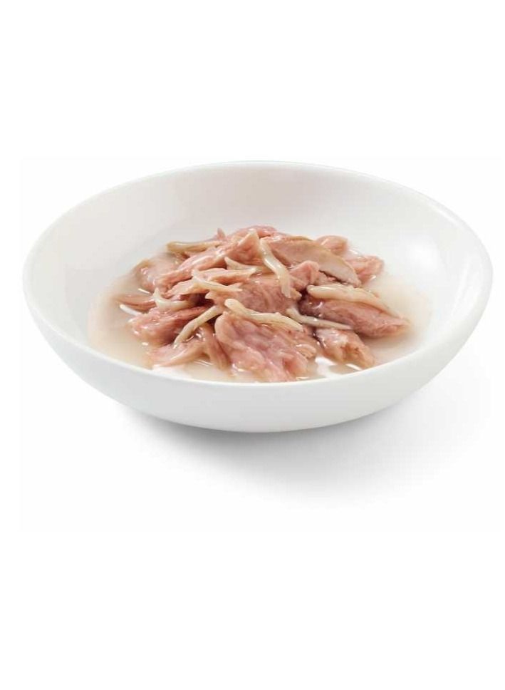 Schesir مرق قطة - طعام رطب تونة مع سمك الأنشوجة 70 جرام - 14 قطعة - Image 3