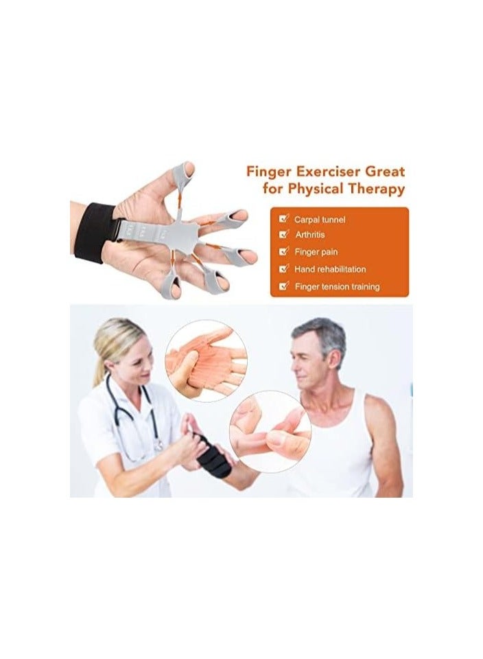 Generic Hand Grip Strengthener - Adjustable Finger Exerciser and Finger Stretcher - Grip Strength Trainer for Hand Therapy, Rock Climbing - Relieve Pain for Arthritis, Carpal Tunnel - Image 2