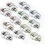 Gejoy 12 Pcs Bike Chain Fidget Toys Set Flippy Roller Chain Sensory Rings Bulk Handheld Toy Key Anxiety Relief Learning Help for Adults Teenagers ADHD Add Autism6 Colors - Image 2