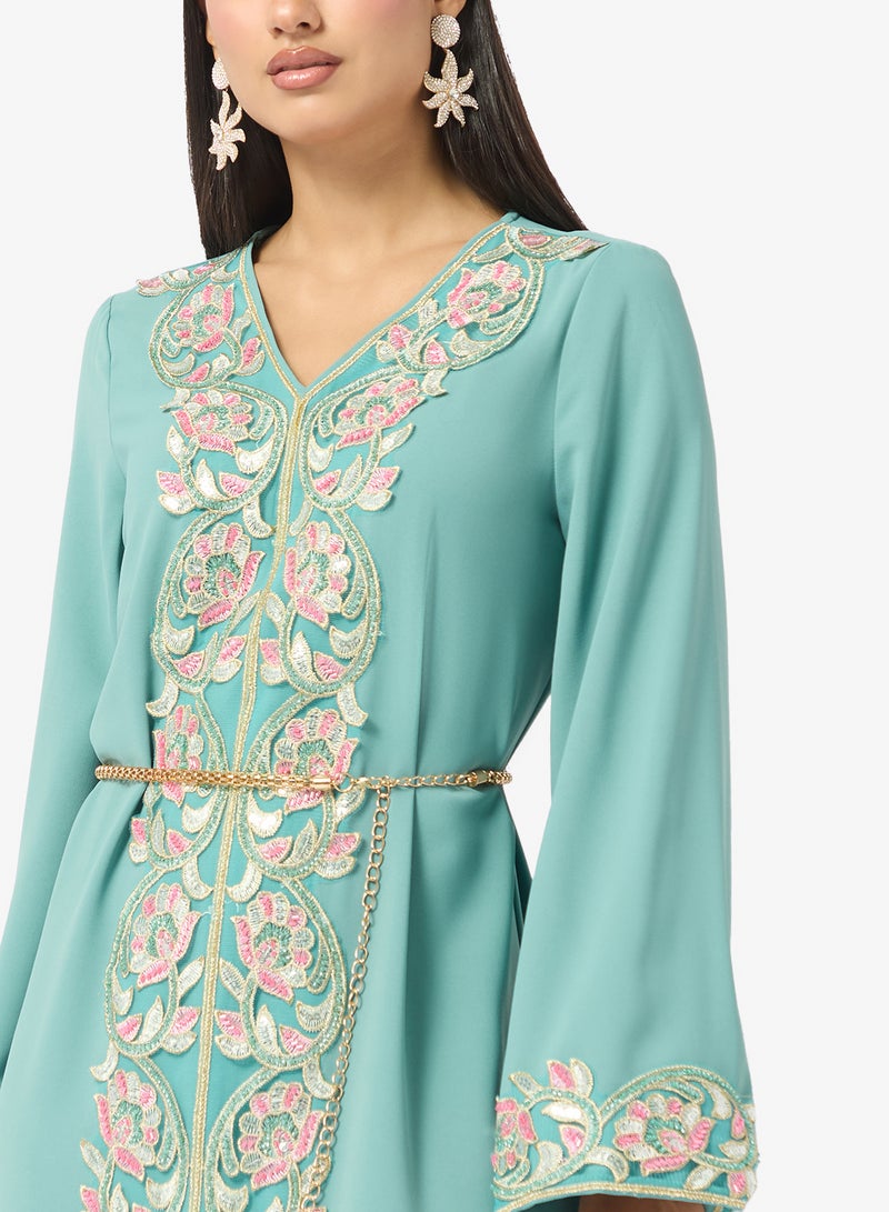 Khizana Printed Jalabiya - Image 3