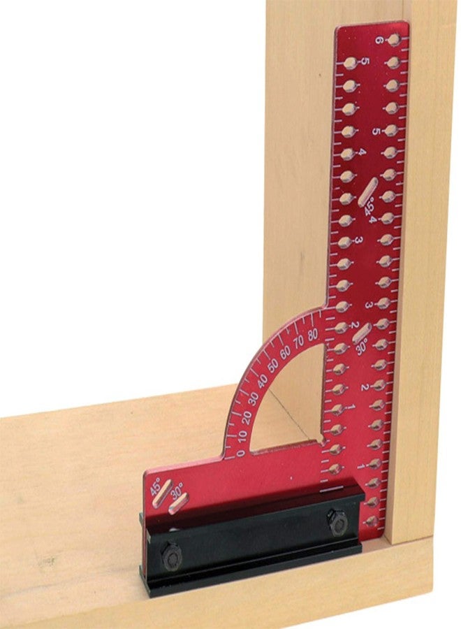 Milescraft 8459 MC-Square150 (metric) - Aluminum Framing and Woodworking Square,Red - Image 3