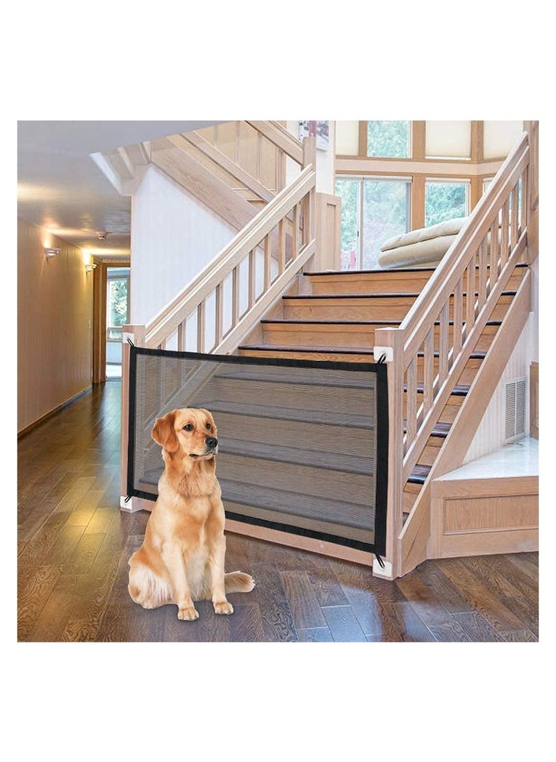 Generic - Altheqa Pet Doorway Gate Mesh Safety Guard for Stairs Outdoor and Doorways - Image 1