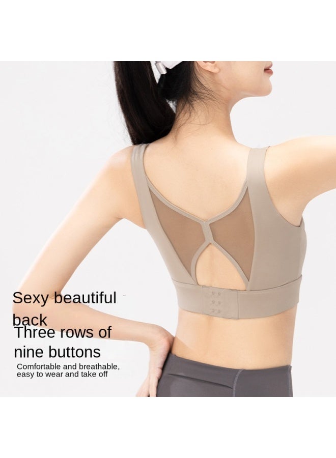 XTEP High-intensity Sports Bra For Women, Push-up Anti-sagging, Running Shockproof, Fitness Back-shaping, All-in-one Yoga Vest Bra - Image 2