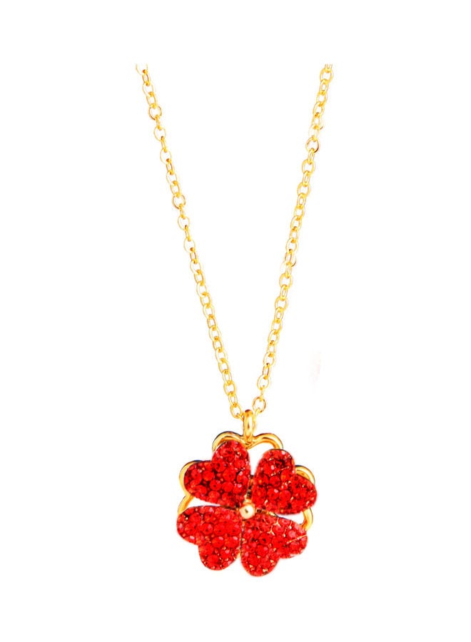AIWANTO Four Leaf Clover Pendant Necklace - Image 3