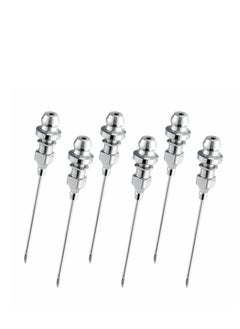 Generic Bearing Grease Injector Needle，Removable Needle Grease Dispenser 6pcs，for Injecting Grease Into Sealed Bearings and CV Joints  - Image 1