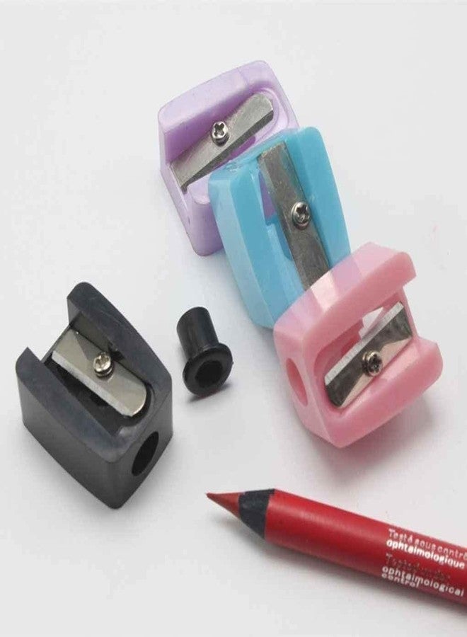 GANPUB 1Pc Black Practical Beauty Eyebrow Pencil Comb Makeup Tool Cosmetics Sharpener, Tools and Accessories - Image 2