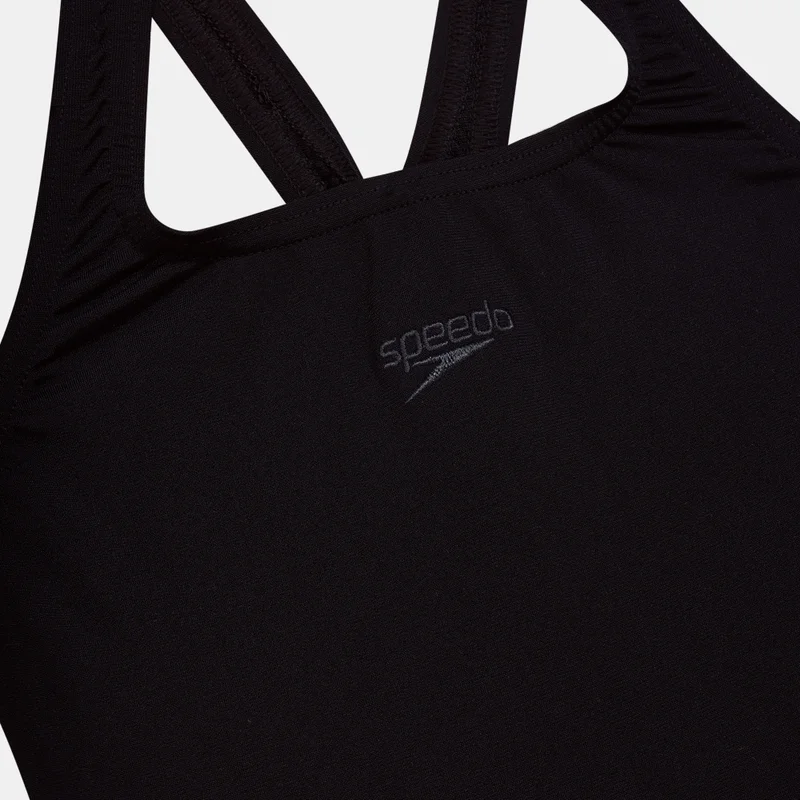 speedo Black Kids' Essential Endurance+ Medalist Swimsuit (Older Kids) for Women | Best Price UAE