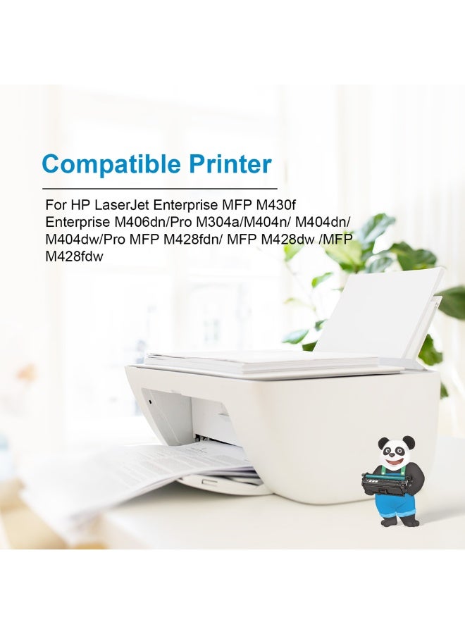 Asta 4-PACK ASTA CF259A 59A With Chip Black Toner Cartridge Compatible For HP Laser Printer MFP M406Dn M430F Pro M304A M428Fdn M428Dw M428Fdw M404N M404Dn M404Dw No Worries About Stocking Up On Consumables Buy More Save More Suitable For Large Places Such As Corporate Offices Schools Training Institutional - Image 3