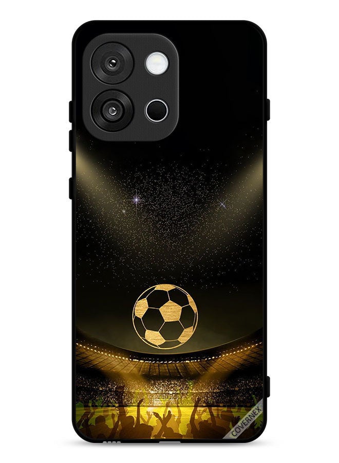 Covernex OnePlus 13T Protective Case Cover Black Retro Football Movie Background - Image 1