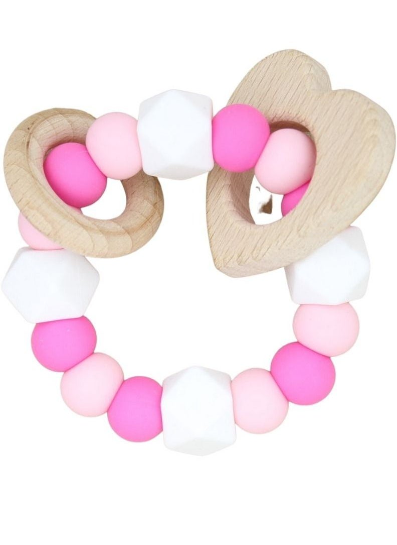 Mommy's Charms Silicone Ring Rattle  - Image 1