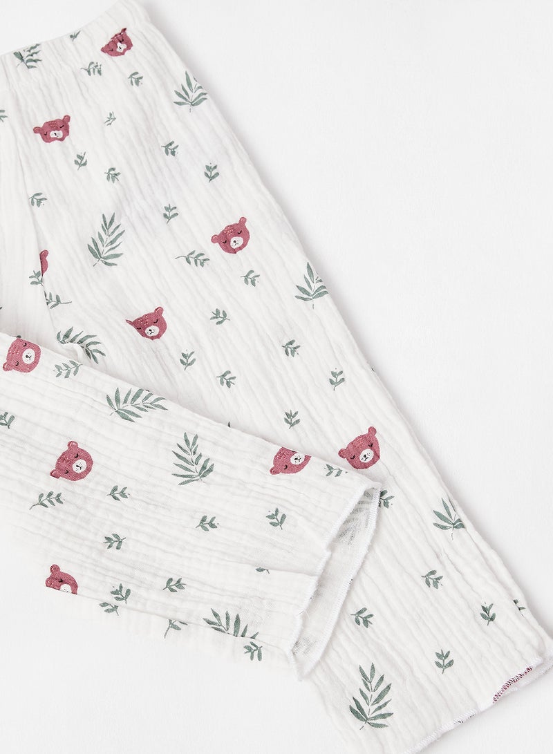 MANGO Baby Girls Graphic Pyjama Set  - Image 4