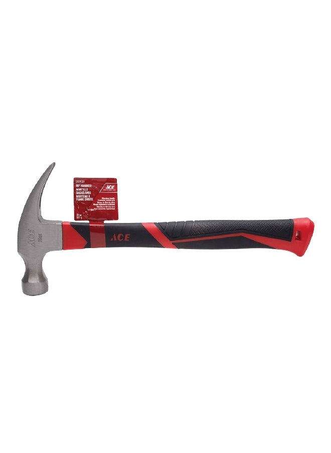 ACE - Ergonomic Fibreglass Handle Claw Hammer 20 oz Multicolour XM18010342 - Image 1