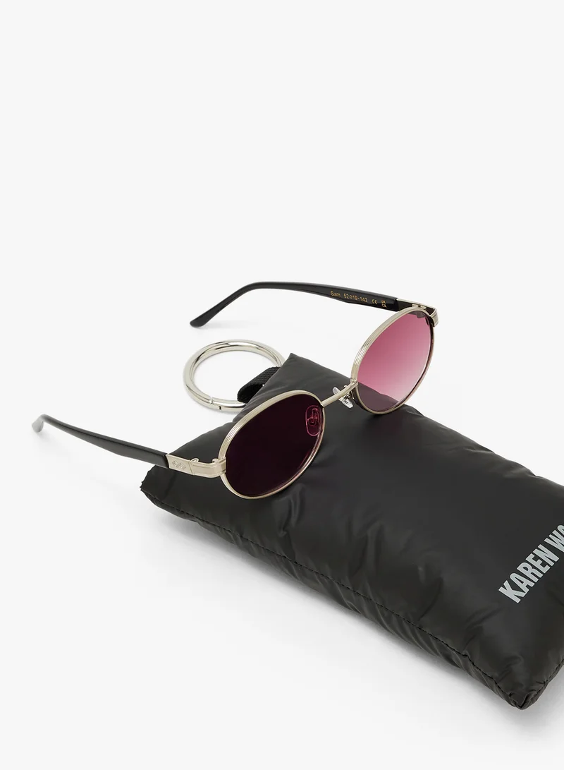 كارين وازن Sam Oval Sunglasses