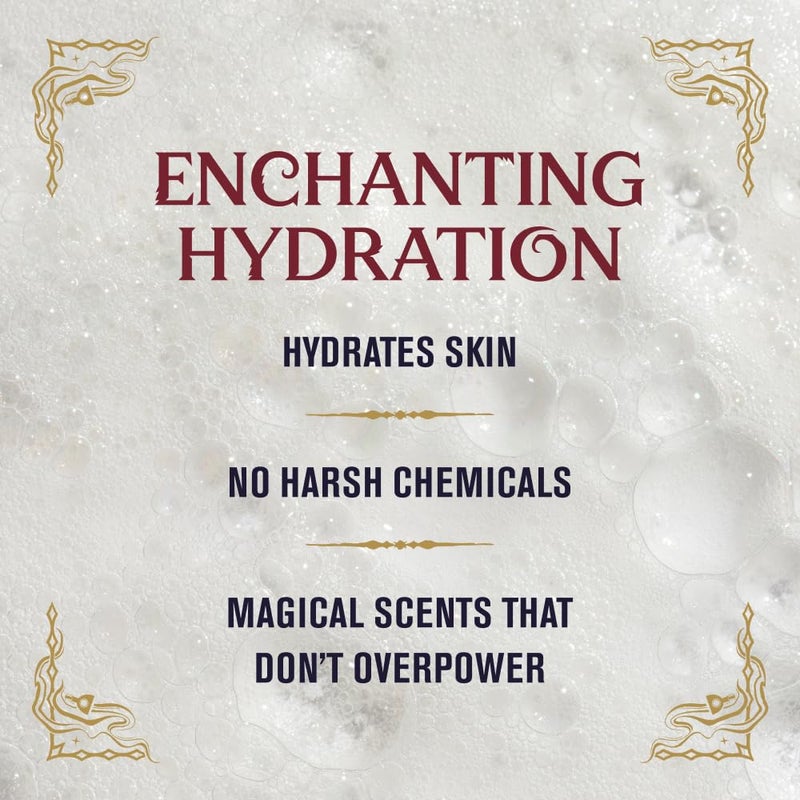 Every Man Jack Harry Potter Collectors Men's Body Wash Gift Set - Includes 4 Body Washes with Clean Ingredients & Hogwarts Inspired Scents - Defense Against the Dark Arts, Charms, Herbology, Potions - Image 4