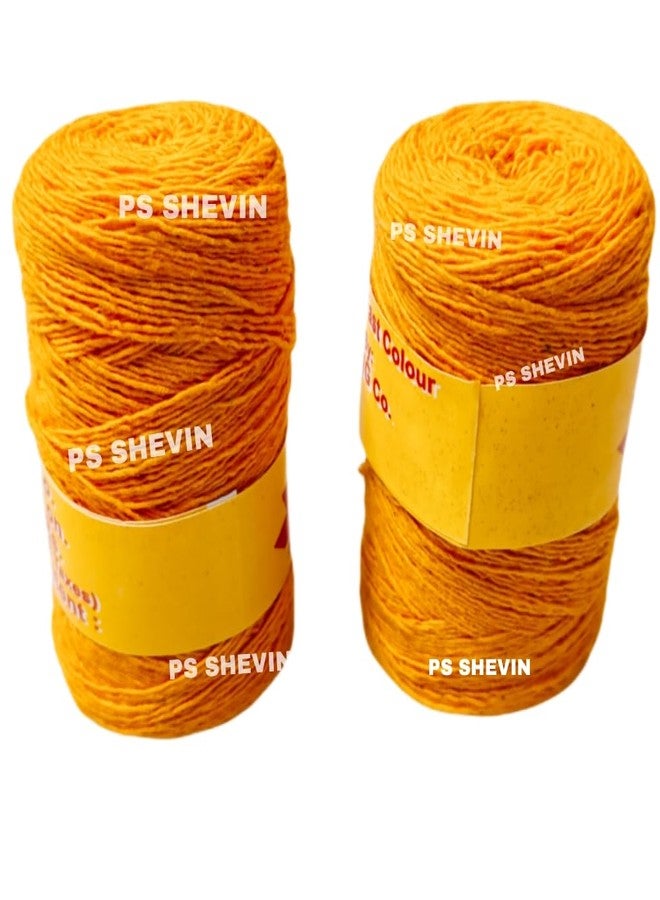 Big Moli Pila Kalawa Raksha Sutra Dhaga 100% Cotton Sacred Thread Hindu Moli Pasupu Thadu, Religious Peela Dhaga || Pooja Mauli Yellow Colour Puja Kalawa for Hand |21.2o