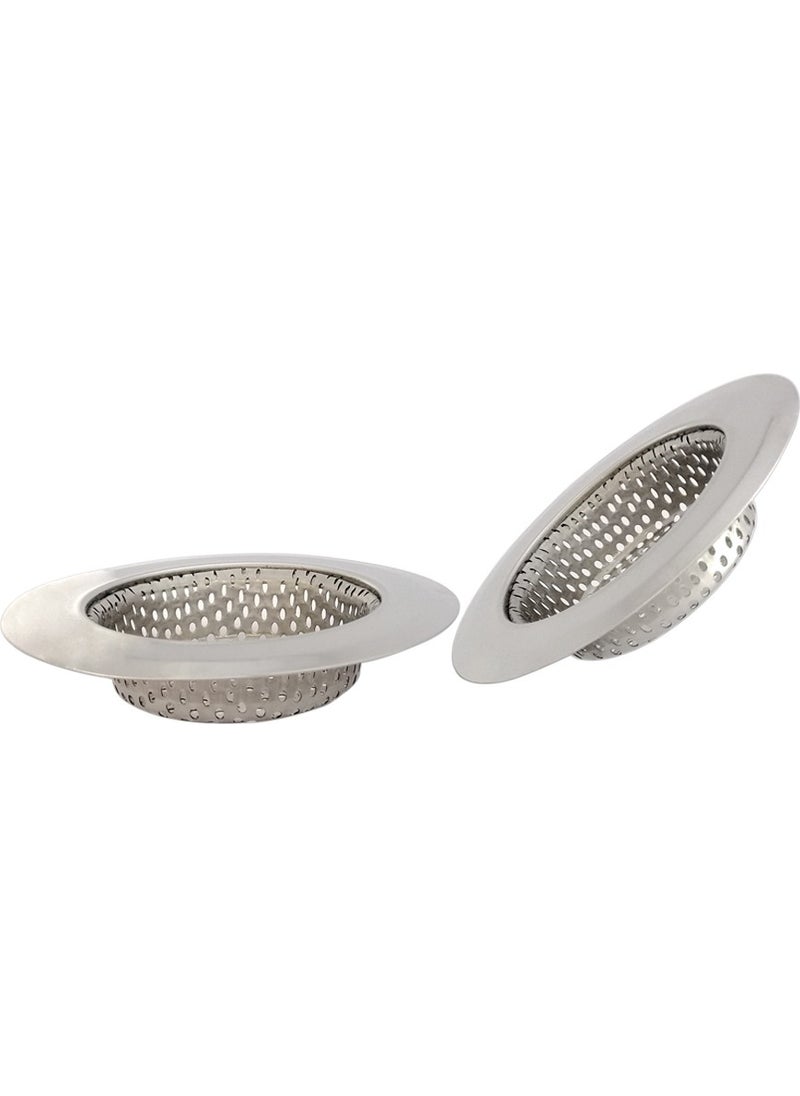 Fmk Aksesuar Fmk Accessory Stainless Basin Sink Strainer 11 cm Large Size  - Image 4