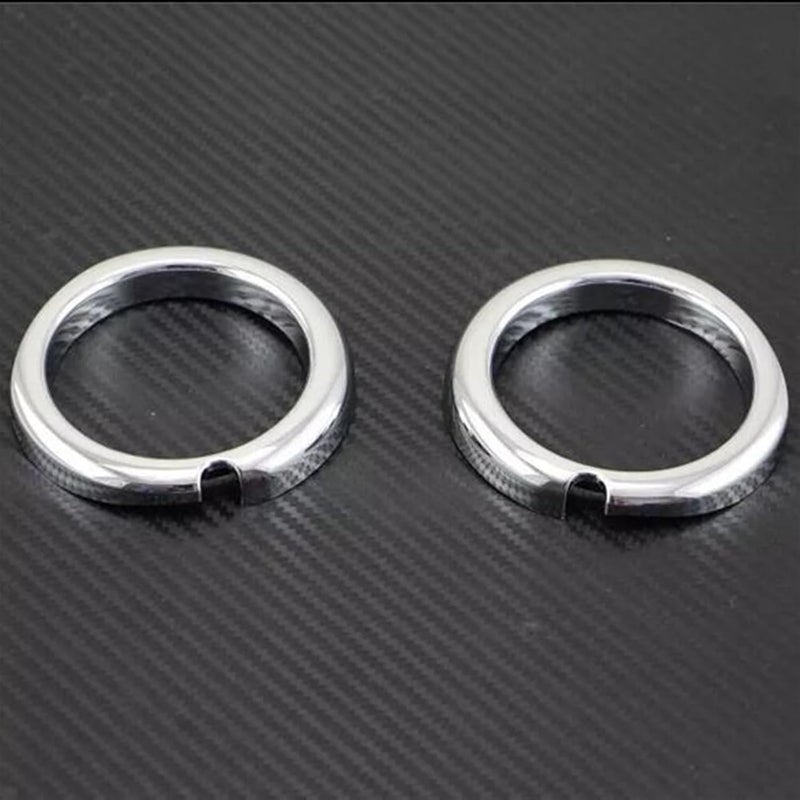 QASULER Fog Light Lamp Frame Cover for Mitsubishi Outlander - Image 2