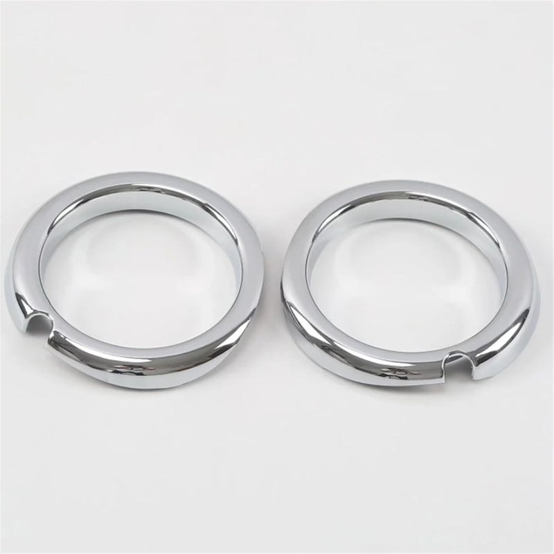 QASULER Fog Light Lamp Frame Cover for Mitsubishi Outlander - Image 1