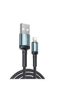 Yesido CA74 Data Cable 120CM 2.4A Output for iPhone/Lightning Devices - Black