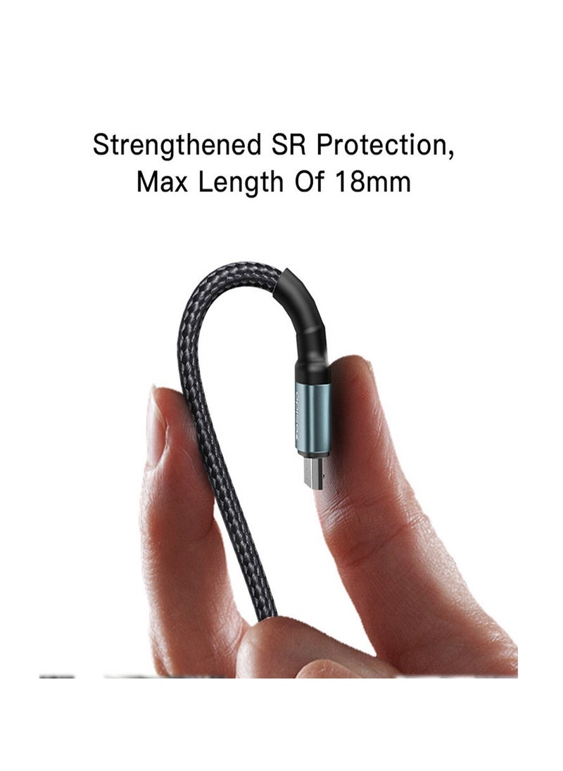 Yesido - Yesido CA74 Data Cable 120CM 2.4A Output for iPhone/Lightning Devices - Black - Image 1