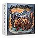 PPuzzling Animal Bear Puzzles for Adults 1000 Pieces Difficult Hard Challenging Paper Cut Jigsaw Puzzles Nature Plant Forest Mountain Puzzle as Home Decor - Image 2
