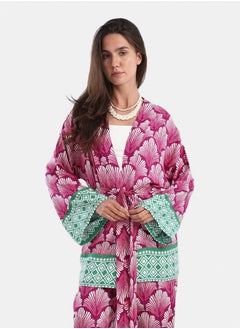 Carina Shell Printed Kimono  - Image 1