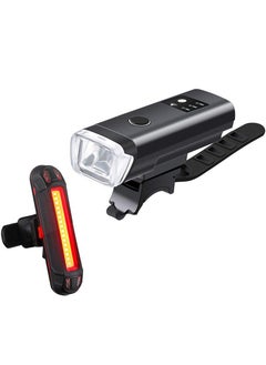 Generic Bike Light Set Powerful Lumens Bicycle Headlight and Tail Light LED Front and Back Rear Lights USB Rechargeable Easy to Install for All Bicycles Hybrid Road MTB with Quick Release  - Image 5