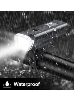 Generic Bike Light Set Powerful Lumens Bicycle Headlight and Tail Light LED Front and Back Rear Lights USB Rechargeable Easy to Install for All Bicycles Hybrid Road MTB with Quick Release  - Image 3