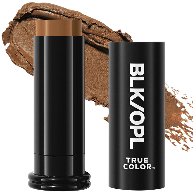 Black Opal BLK/OPL Skin Perfecting Foundation Stick, SPF 15 Buildable & Blendable Face Foundation Makeup with Matte Finish - Full Coverage, Color Correcting & Sculpting - Hypoallergenic (Amber) - Image 1