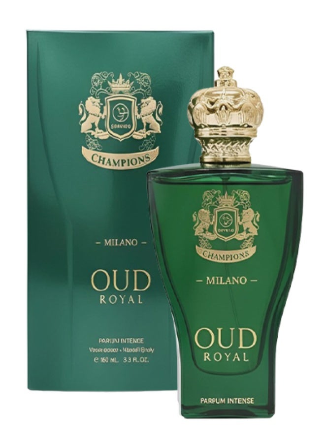 Infinito 10 Pieces Champions Milano Oud Royal Intense Perfume For Unisex 100ml EDP - Image 2