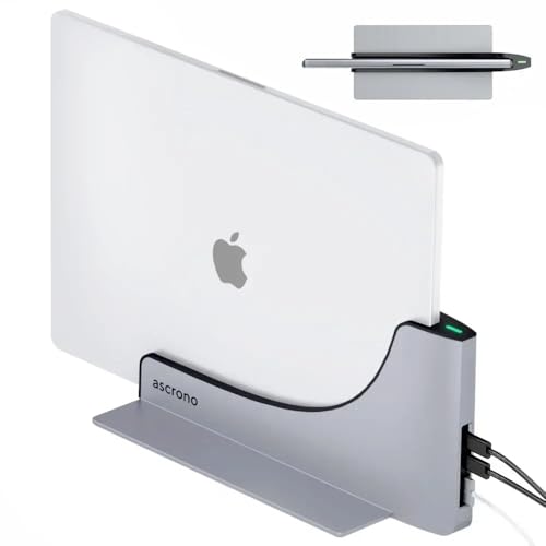Ascrono Dock for 14" Apple MacBook Pro - Docking Station - Connect Dual Displays w/Two Thunderbolt 4 USB-C Ports - Mac Docking Station Hub for MacBook Pro 14" (M1,M2,M3,M4 Base/Pro/Max,M5 2021-2025) - Image 1