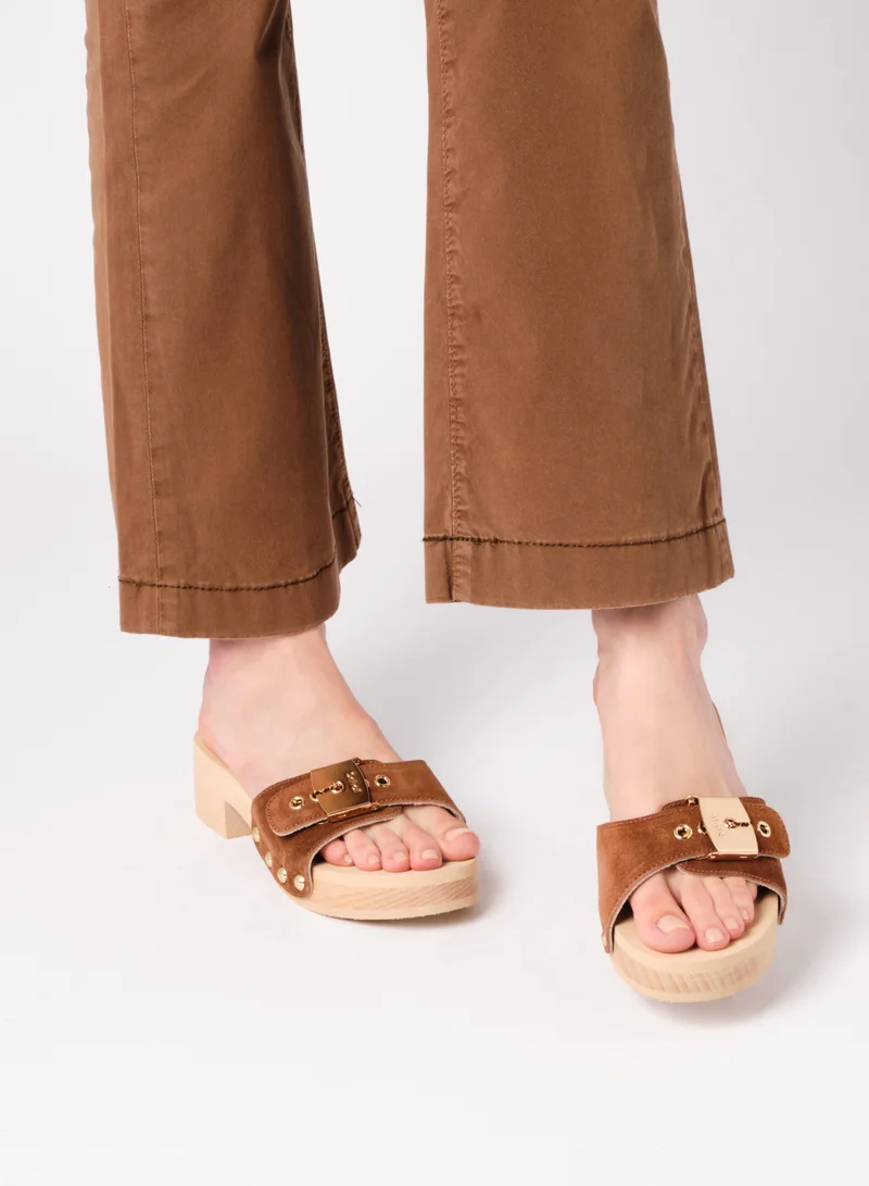 Scholl MULES COGNAC PESCURA JANE