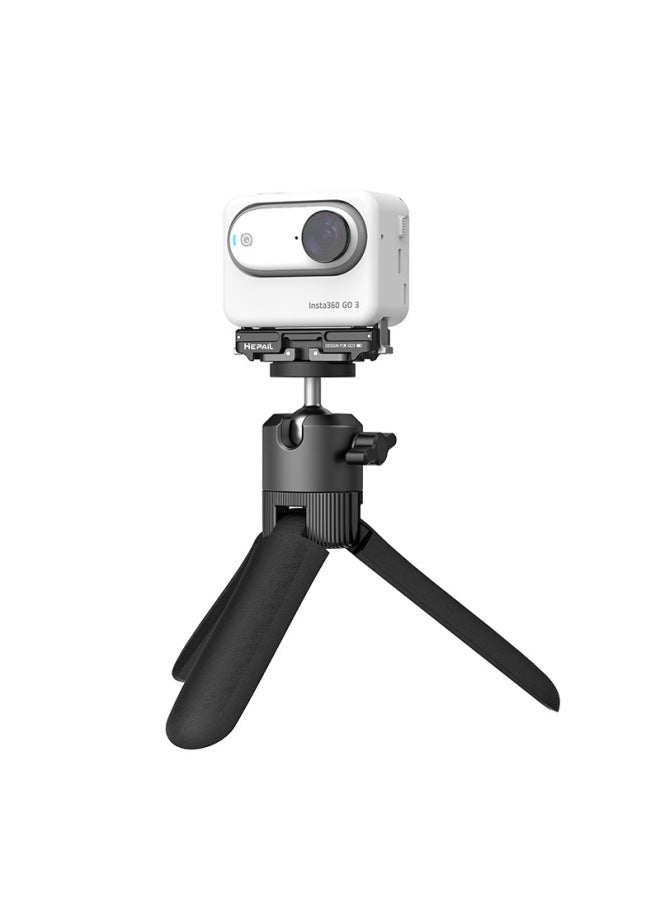 Hepail Joint Shooting Insta360 Shadow Stone G03 Magnetic Quick Release Plastic Magnetic Quick Release Sports Camera Bracket - Image 2