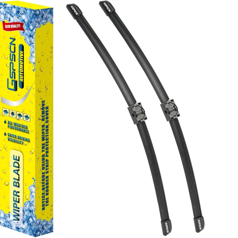 GSPSCN 2 Wipers For BMW4 3Series 4Door E90 E91 325i 325xi 330i 330xi 2006 328xi 20082007328i 335i M3 20092007 Original Windshield Wiper Blades Set 2419Set of 2