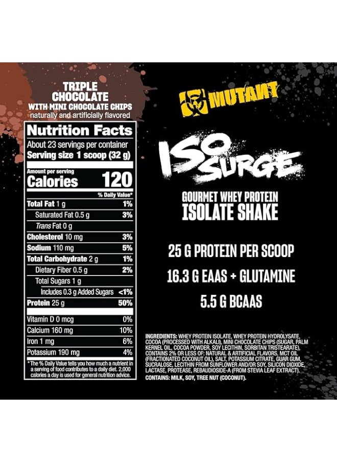 Mutant - Iso Surge Triple Choco Flv 727G - Image 1
