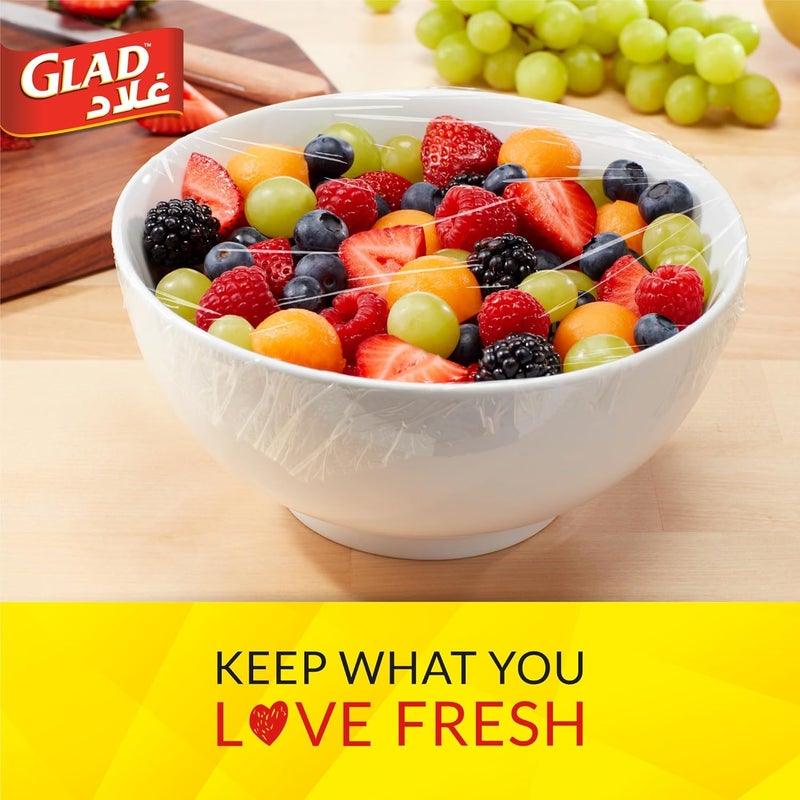 Glad Cling Wrap Clear Plastic Loop 100 sq. ft. - Image 4