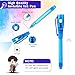EODVICS 28 Pack Bulk Invisible Ink Spy Pen with UV Light Secret Messages Magic Marker Classroom Prizes Birthday Party Favors Easter Halloween Christmas Gifts for Kids 3 - Image 4