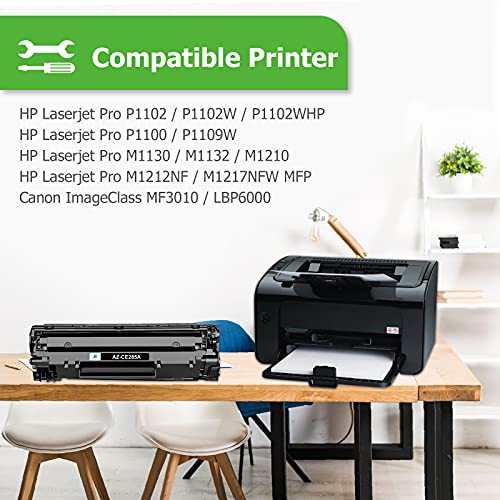 Aztech Compatible Toner Cartridge Replacement for HP CE285A 85A CE285 Laserjet Pro P1102W M1212nf M1217nfw P1100 M1210 (Black, 2-Pack) - Image 3