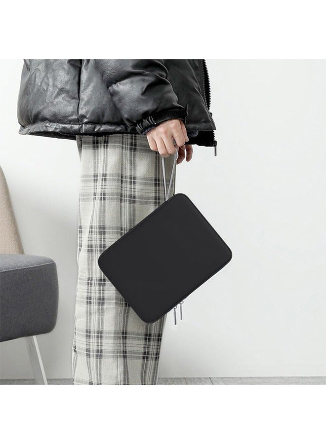 جي أس 10.9 حقيبة حمل الجهاز اللوحي حقيبة حمل الجهاز اللوحي حقيبة حمل الجهاز الواقي، حقيبة محفظة المنظمة حقيبة لجهاز iPad Pro 11 2022-2018, 10.9 بوصة iPad 10, 10.2 بوصة iPad 9/8/7 وأجهزة أخرى، أسود - Image 4