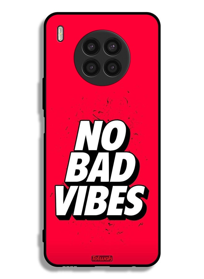 Tolwak Huawei nova 8i Protective Case Cover No Bad Vibes - Image 2