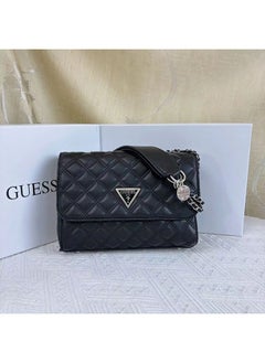 GUESS GUESS Women's European and American Style Fragrant-inspired Single-shoulder Quilted Fashion Crossbody Bag 