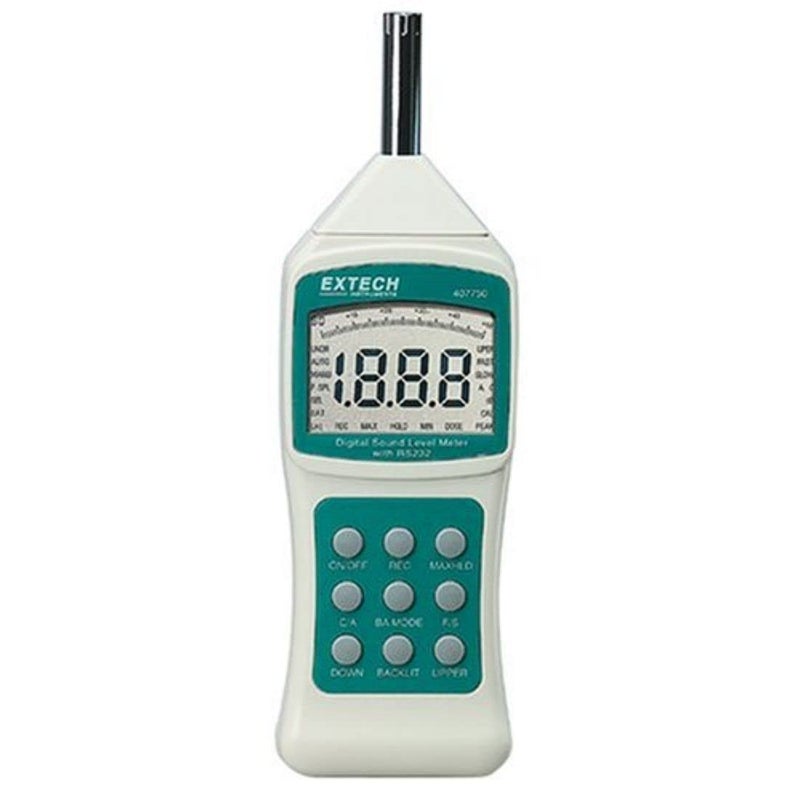 Extech 407750 Sound Level Meter with Background Sound Absorber - Image 4