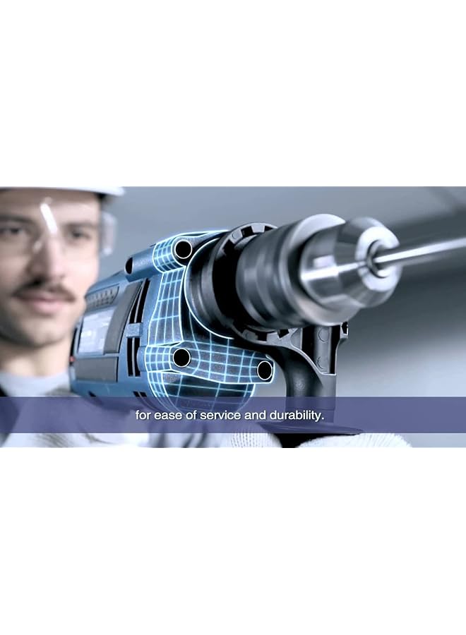 بوش مثقاب تأثير احترافي Gsb 16 Re أزرق  - Image 5